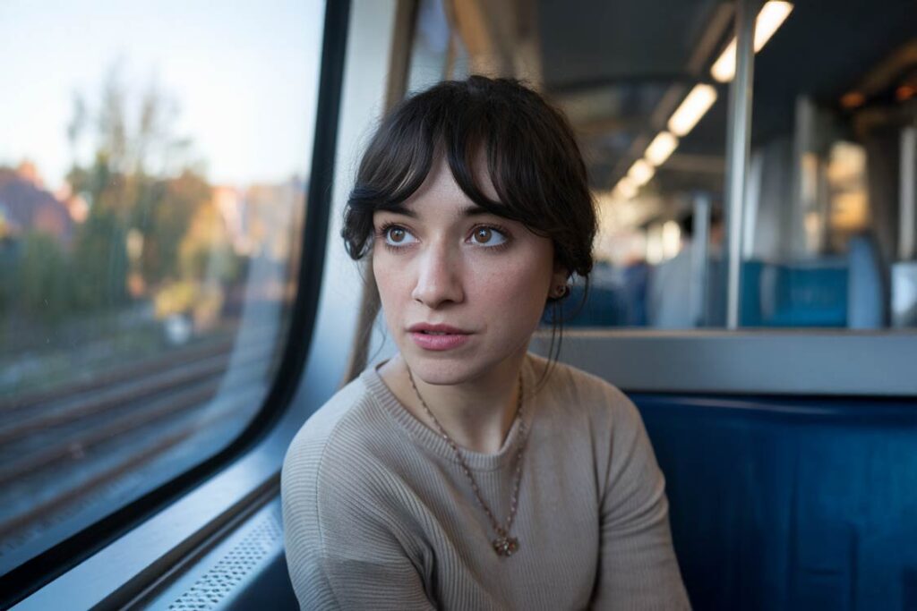 You're taking a long train ride alone. How do you pass the time?