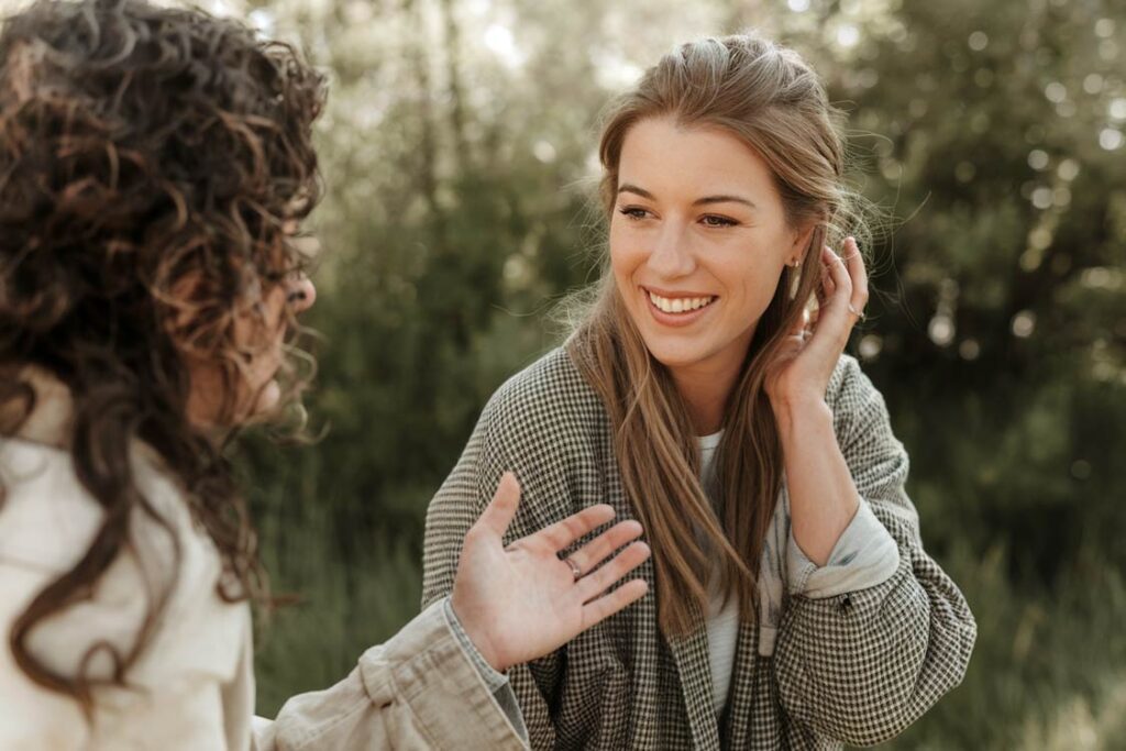 A stranger compliments your outfit. How do you react?