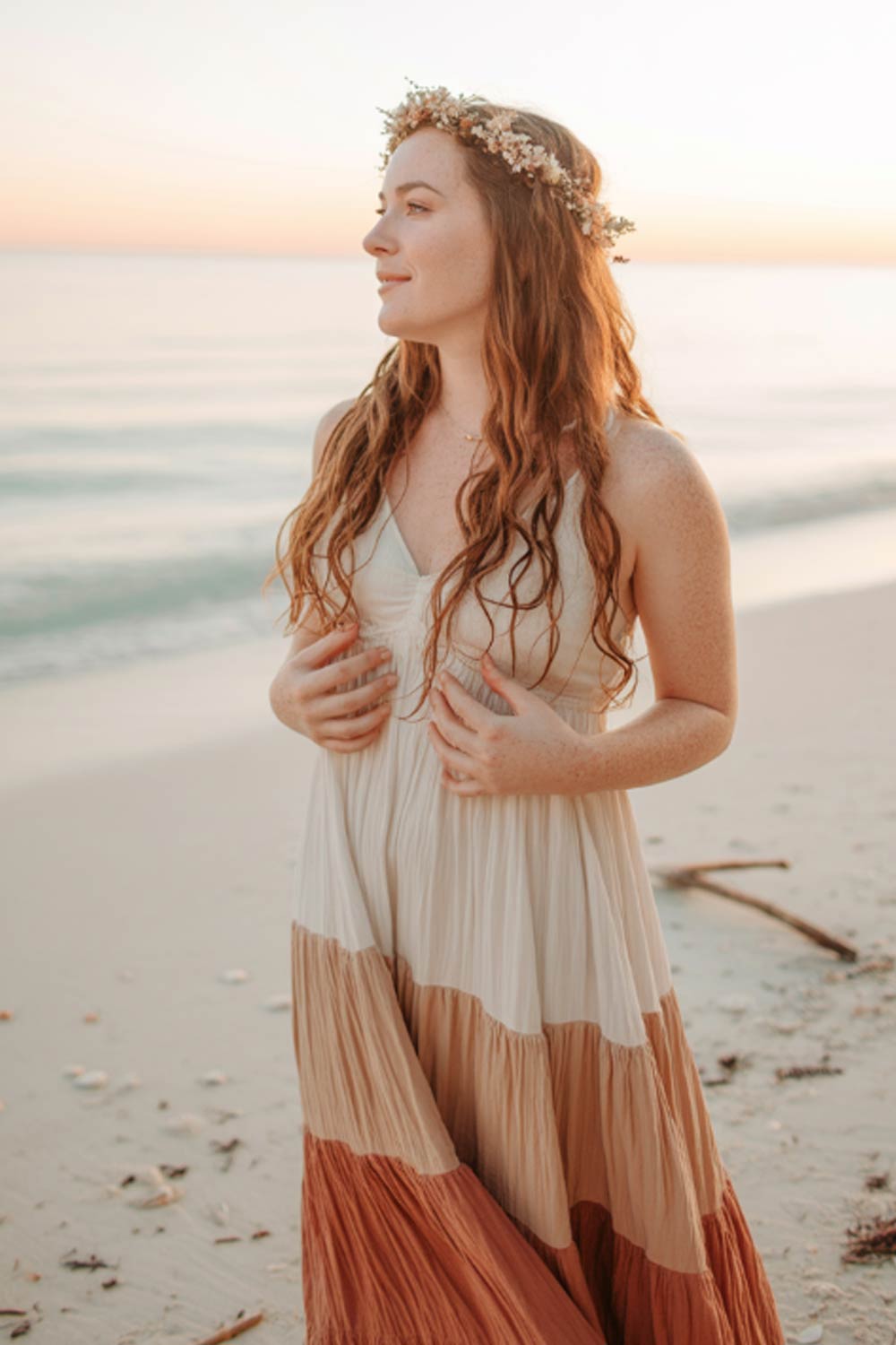 Boho Maxi Dress Design