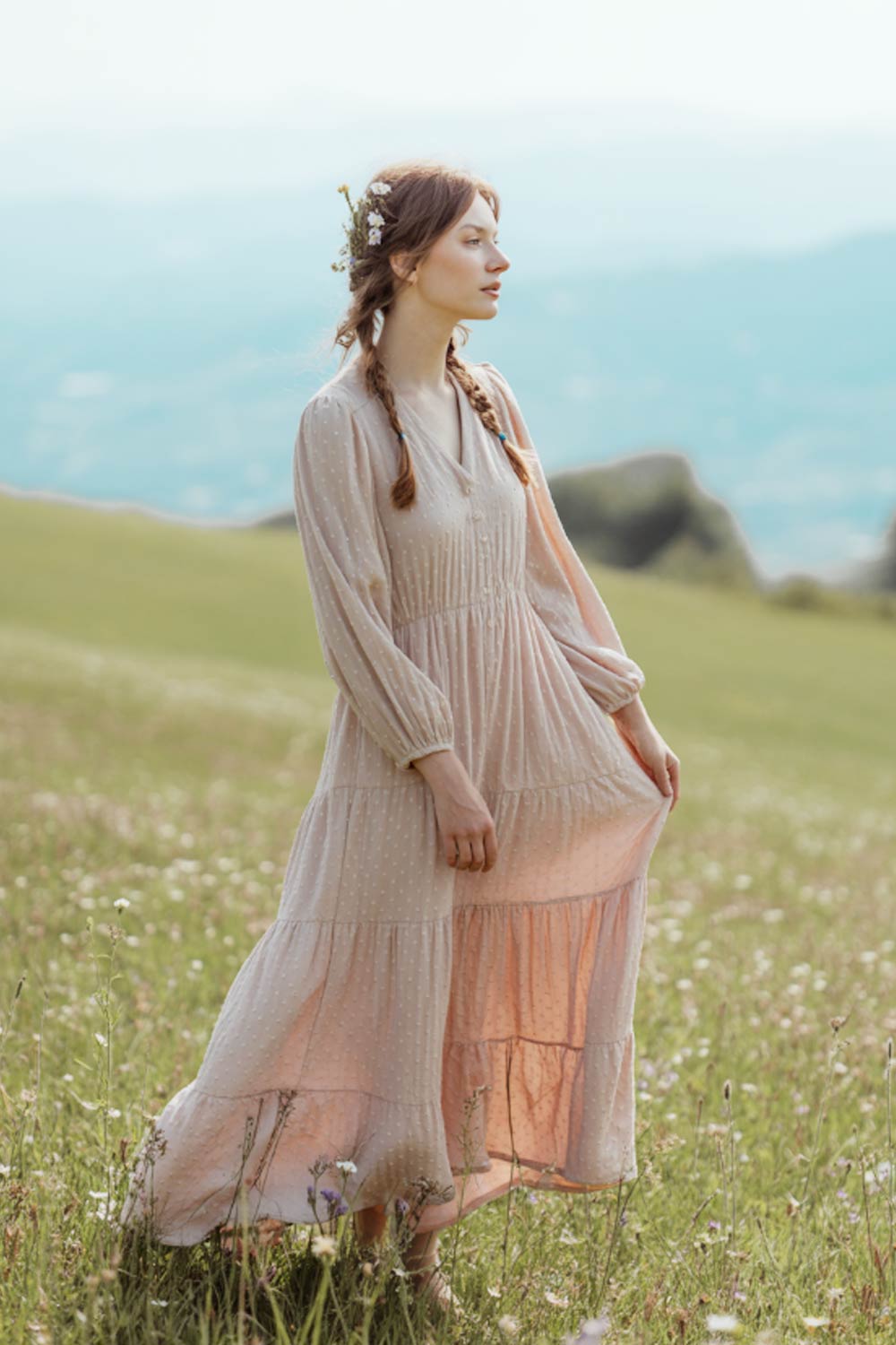 Maxi Dresses with Long Sleeves