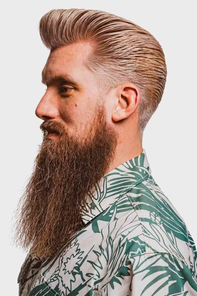 Classic Pompadour Haircut #pompadour #pompadourhaircut pompadourhairstyles