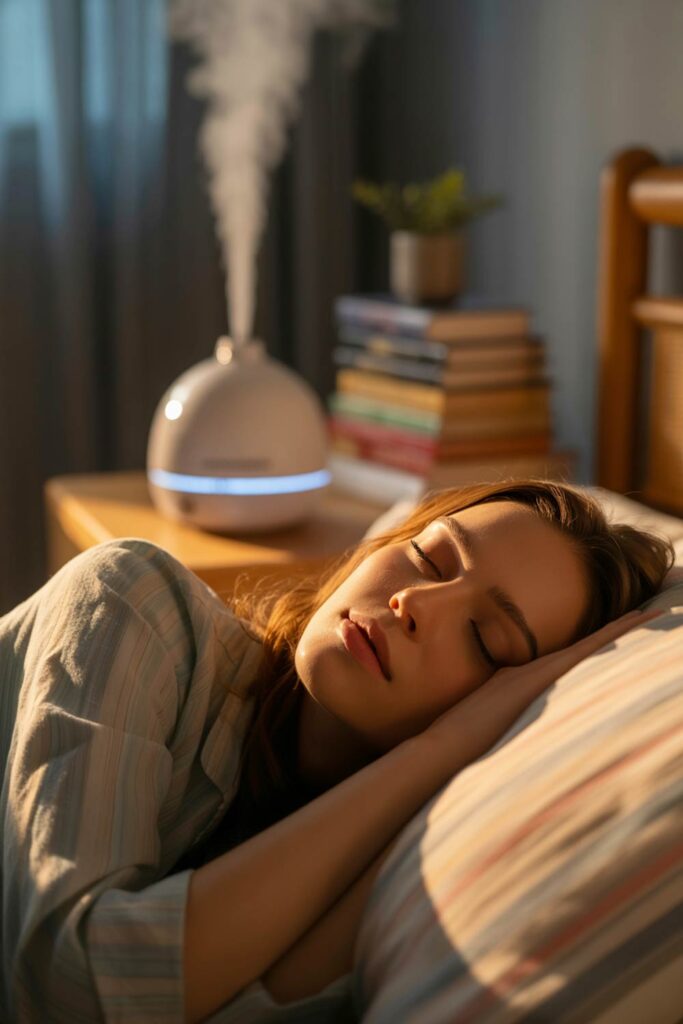 Use a Humidifier While You Sleep