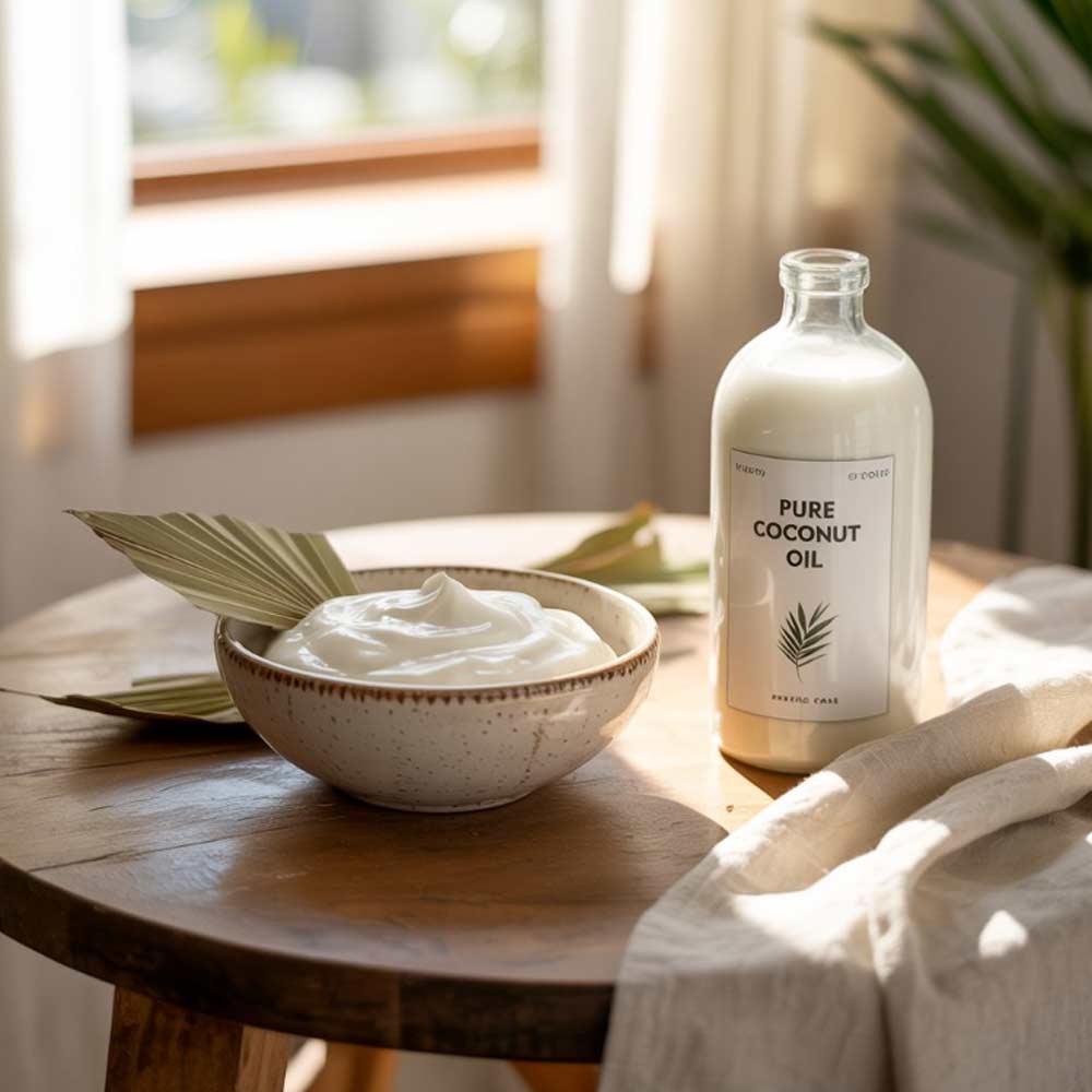 DIY Hair Mask with Coconut Oil