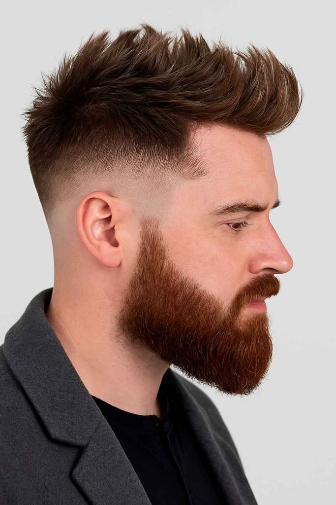 Layered Faux Hawk #fauxhawk #fauxhawkhaircut #fauxhawkhairstyle