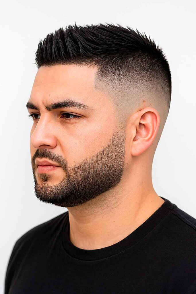 Short Faux Hawk #fauxhawk #fauxhawkhaircut #fauxhawkhairstyle