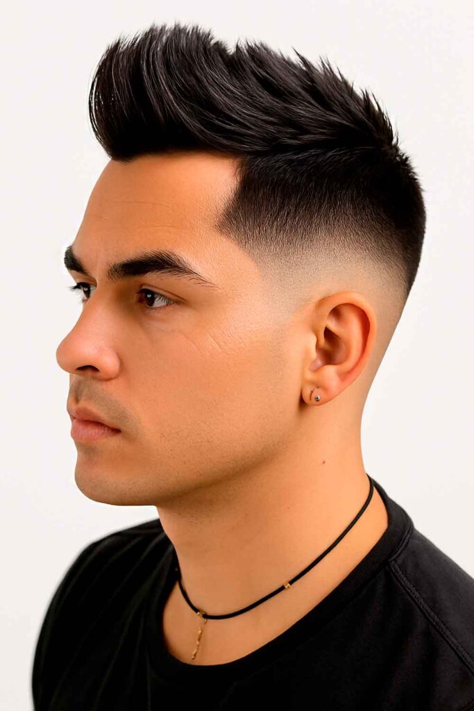Sleek Faux Hawk #fauxhawk #fauxhawkhaircut #fauxhawkhairstyle