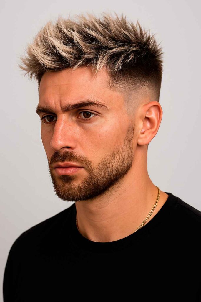 Spiky Fohawk #fauxhawk #fauxhawkhaircut #fauxhawkhairstyle