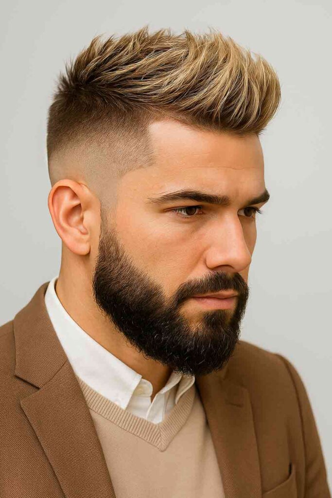Faux Hawk Undercut #fauxhawk #fauxhawkhaircut #fauxhawkhairstyle