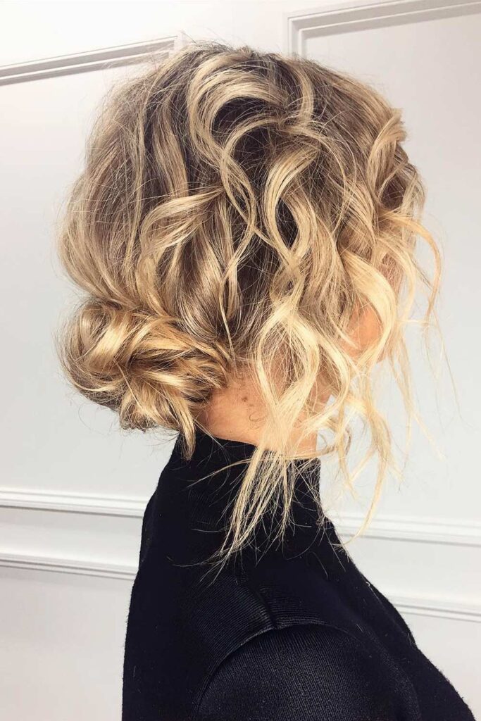 Loose Textured Updo