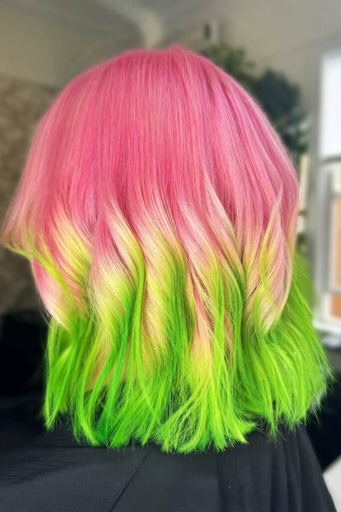 Juicy Watermelon Hair