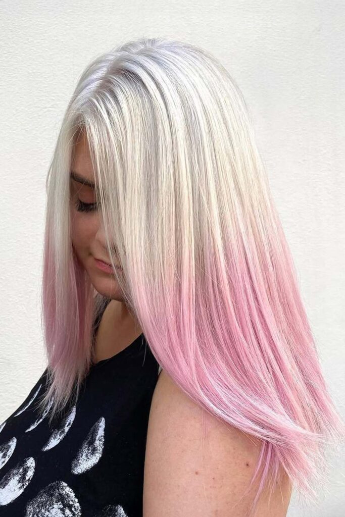 Platinum with Strawberry Icing