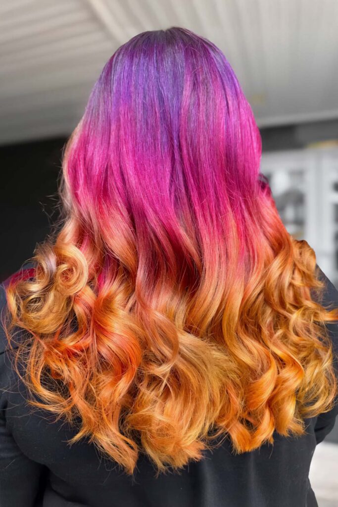 Sunset Ombre Hair