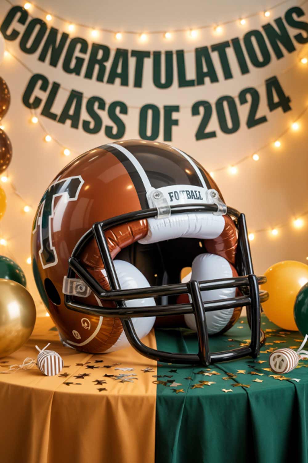 Football Theme Graduation Party