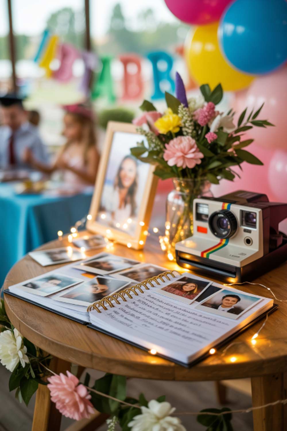 Polaroid Guestbook Station