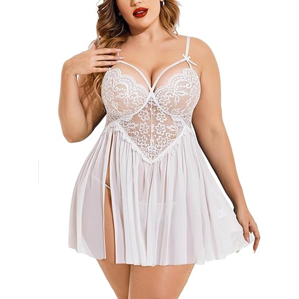 Lace Babydoll Womens Strap Lingerie