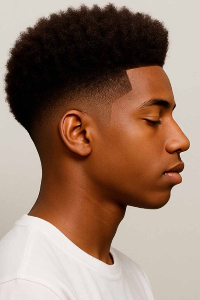 Afro Taper Fade #blackboyshaircuts #blackboyhaircuts #boyshaircuts