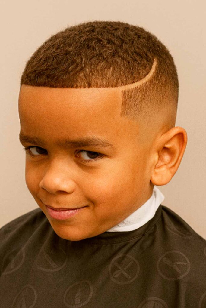 Wavy Fade Black Boys Haircuts #blackboyshaircuts #blackboyhaircuts #boyshaircuts