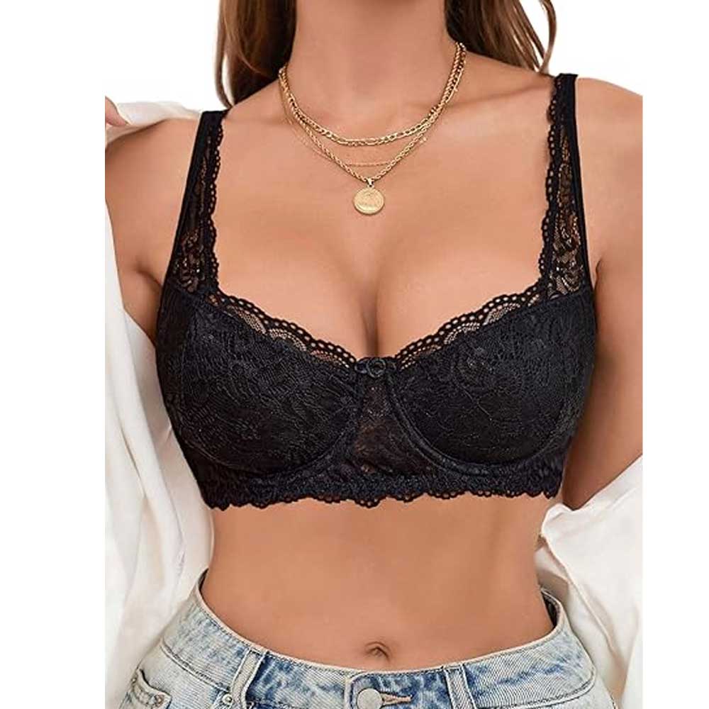 Demi Balconette Push Up Bralette