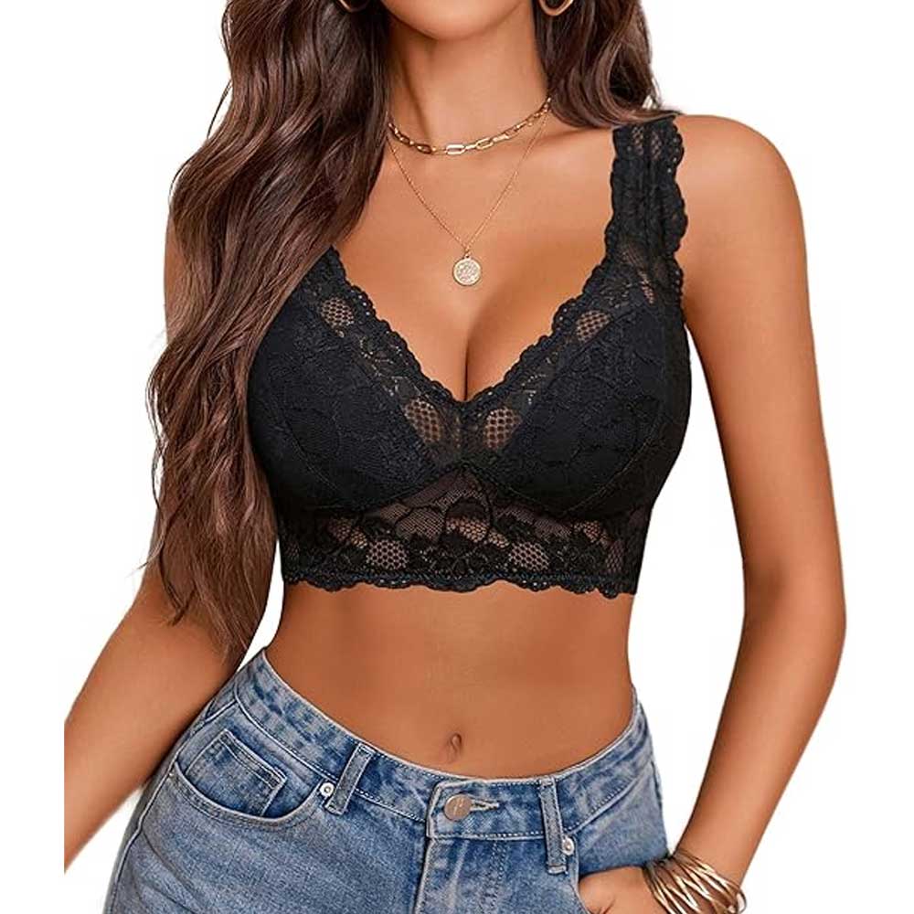 Lace Bra Longline Bralette