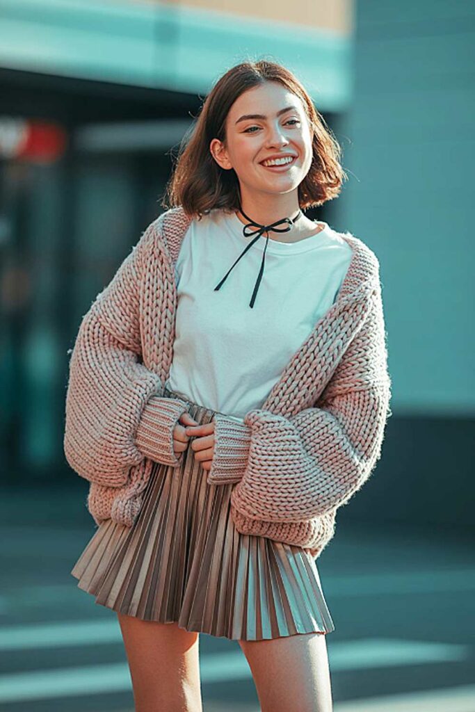 Cute Look with a Bow