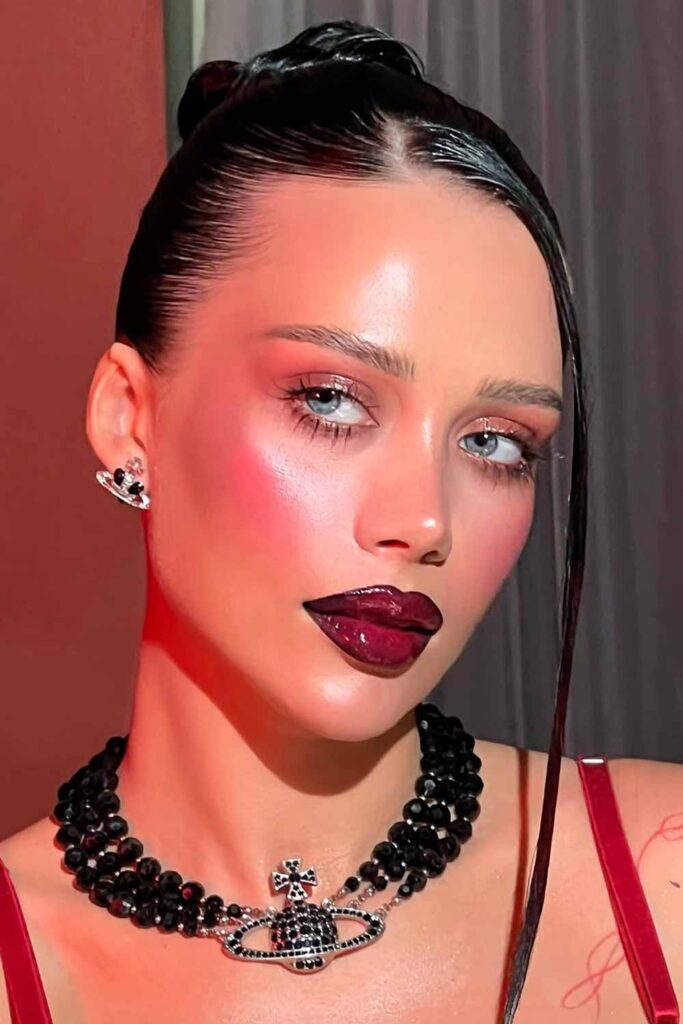 Confident Drama Queen #grayeyesmakeup #makeupgrayeyes