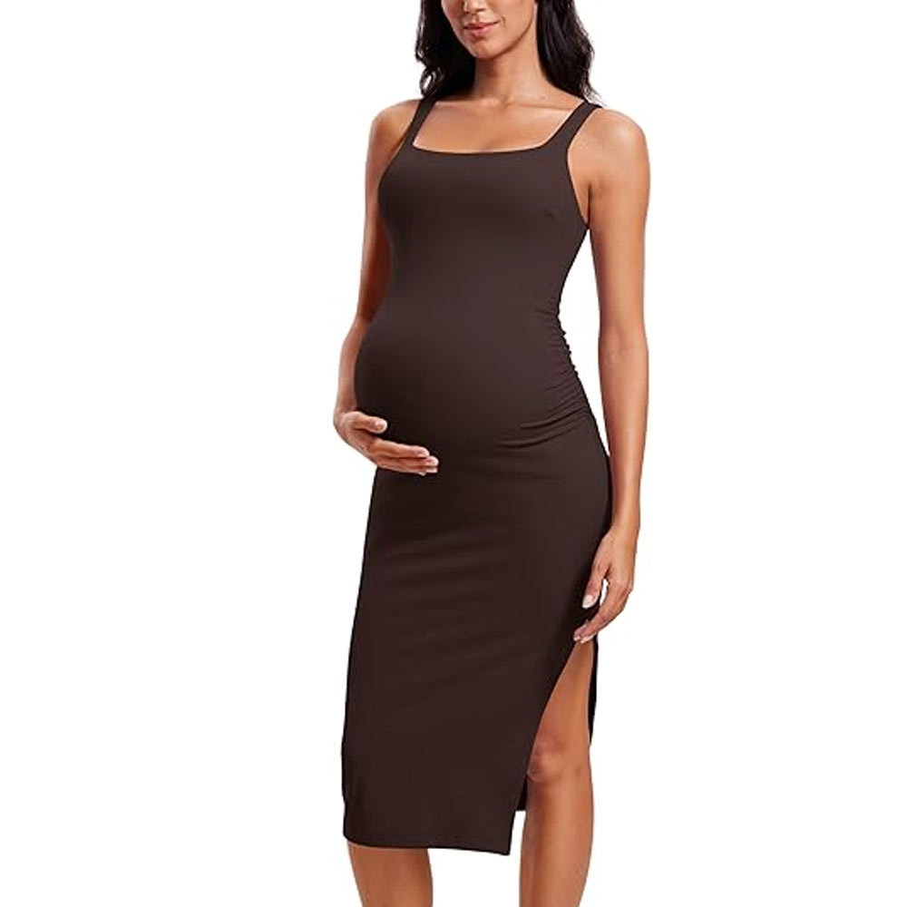 Butterluxe Sleeveless Tank Maternity Dress