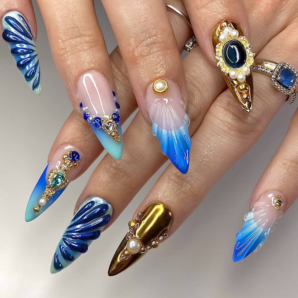 Mermaid Nails