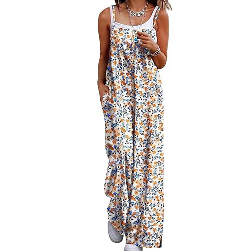 Summer Boho Casual Jumpsuits
