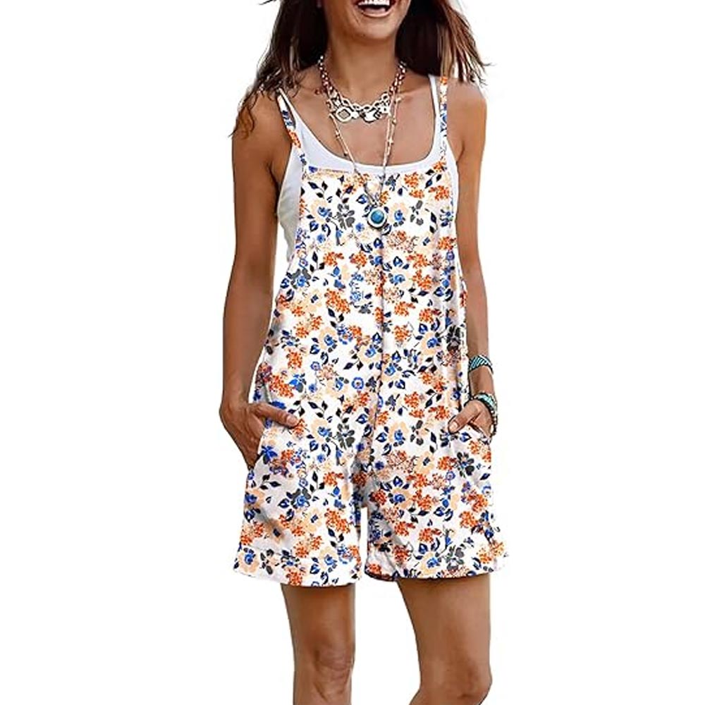 Summer Casual Loose Rompers