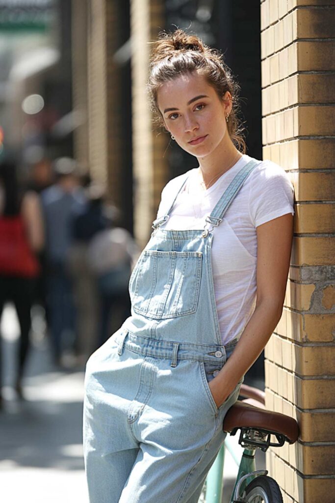 Classic Denim Overalls
