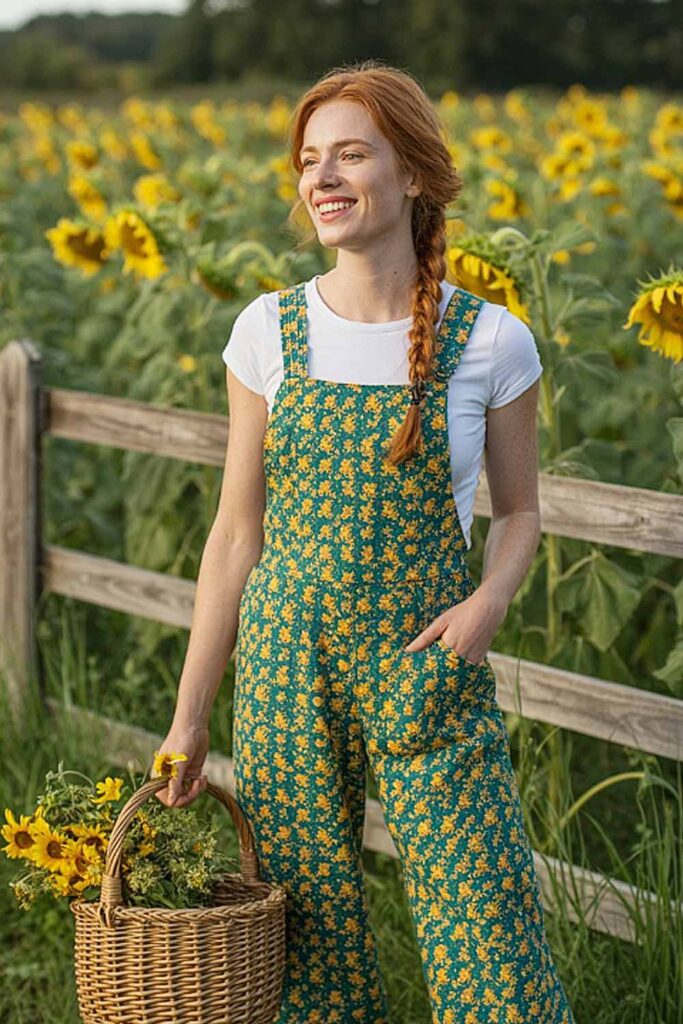 Colored or Printed Overalls