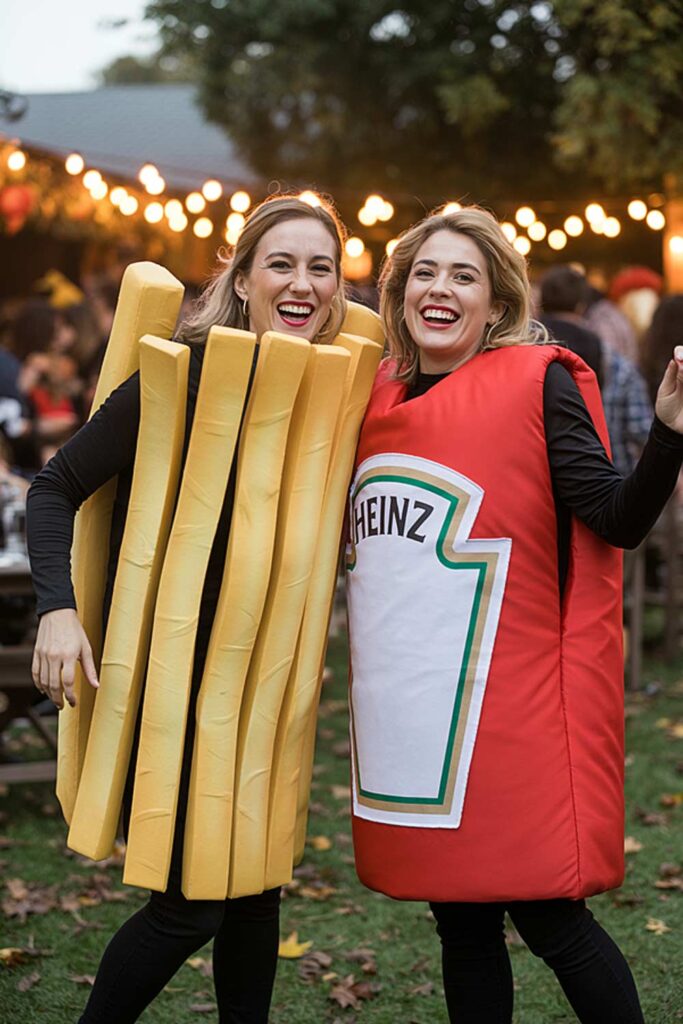 French Fries and Ketchup