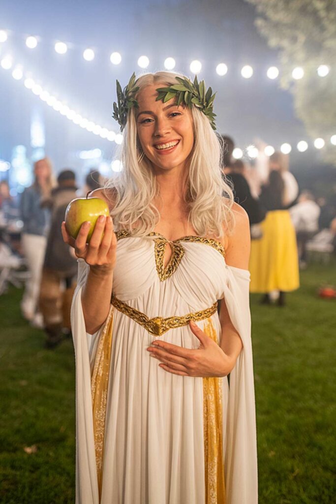 Greek Goddess Halloween Look