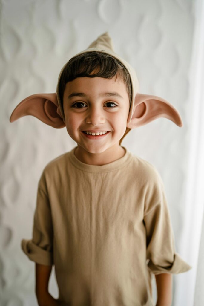 Dobby the Elf Simple Halloween Costume for Boy