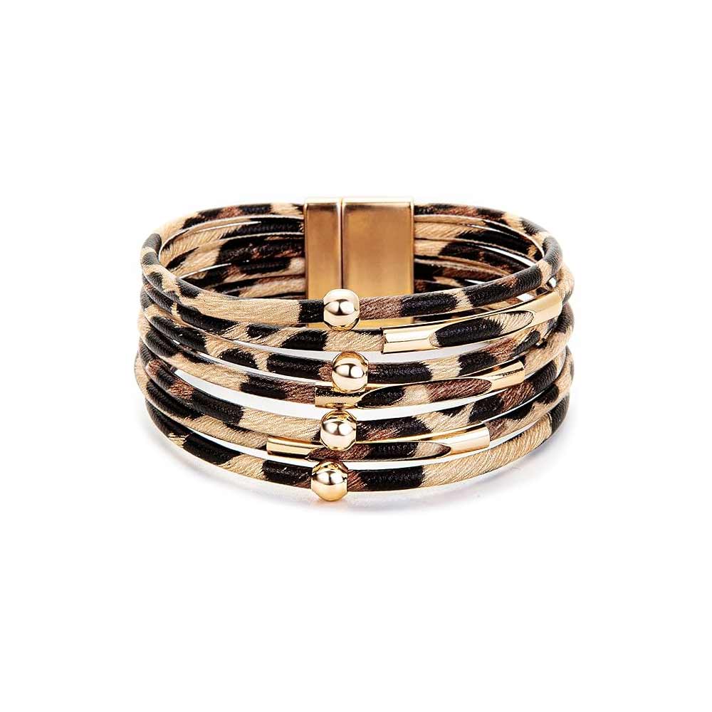 Leather Wrap Bracelets for Women