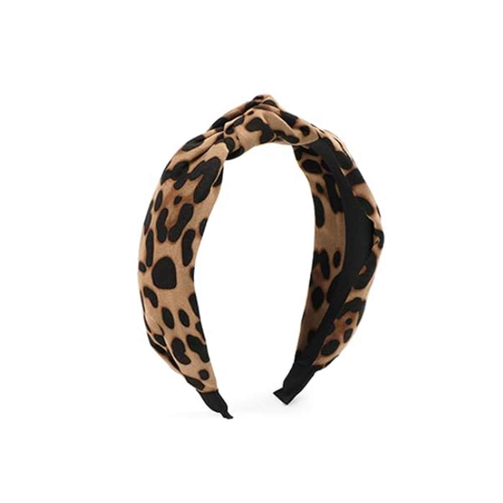 Leopard Print Headband for Women