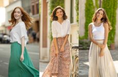Majestic Long Skirts Ideas to Highlight Your Femininity