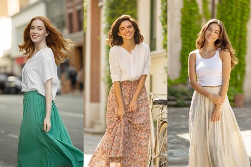 Majestic Long Skirts Ideas to Highlight Your Femininity