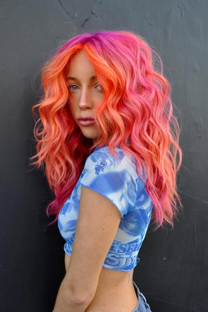 Fairy Pink Mermaid Hair