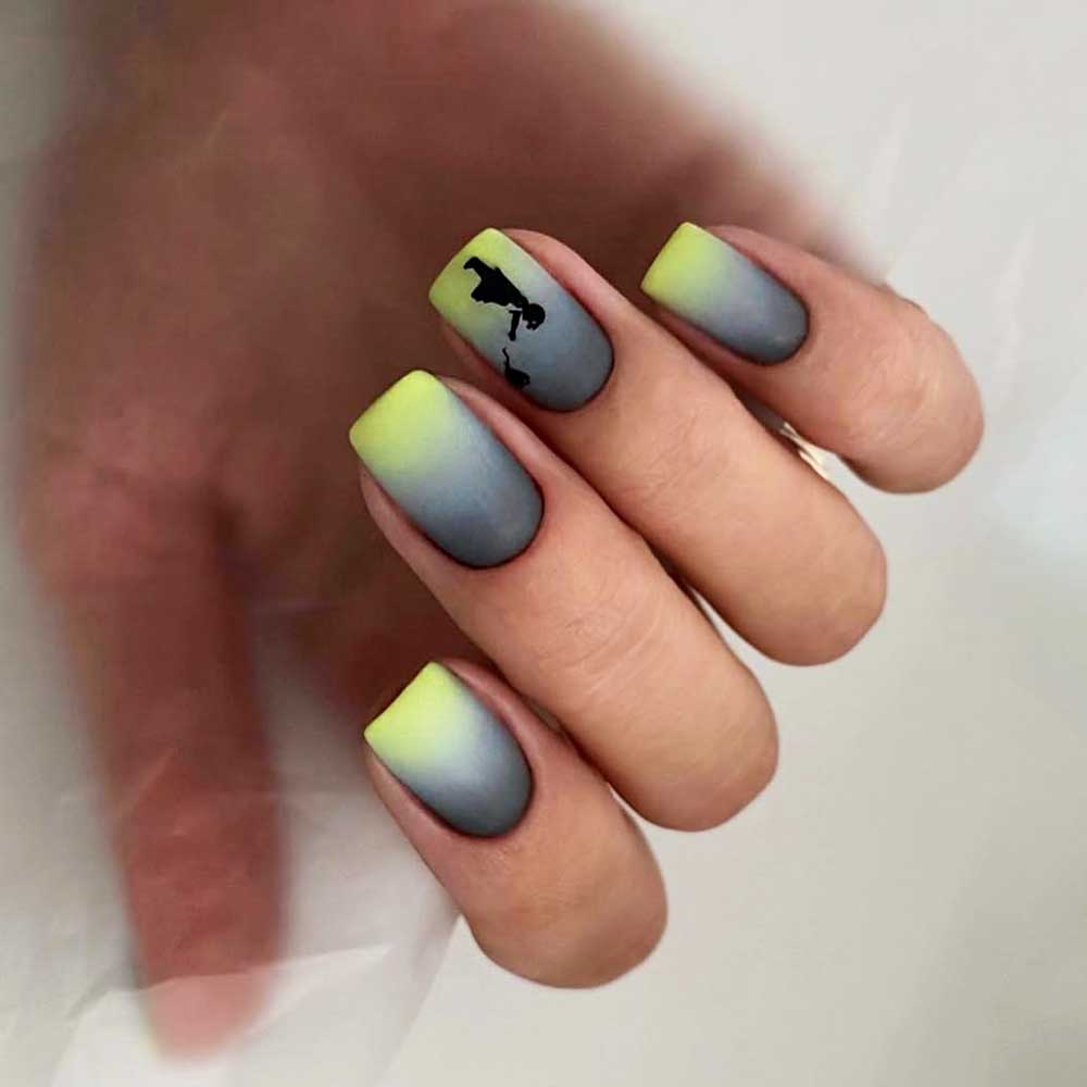 Neon Shadow Ombre  