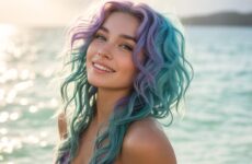 Vibrant And Pastel Mermaid Hair Color Ideas