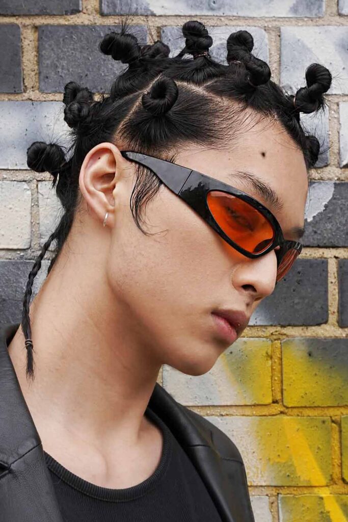 Twisted Bantu Knot