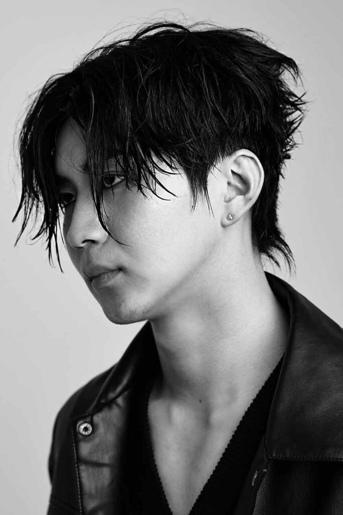 Wet Look Wolf Cut