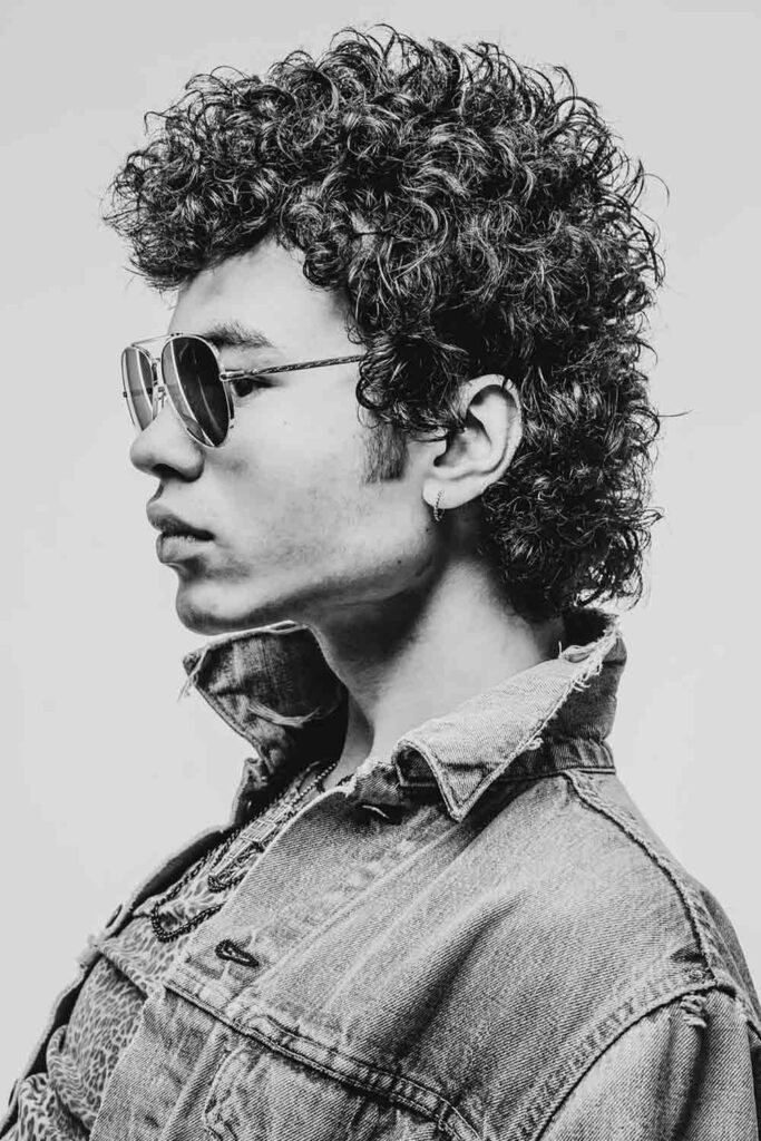 Retro Curly Shag