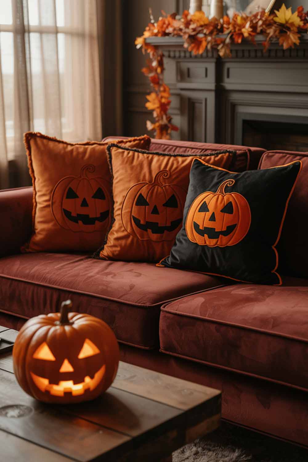 Living Room Decoration for Halloween