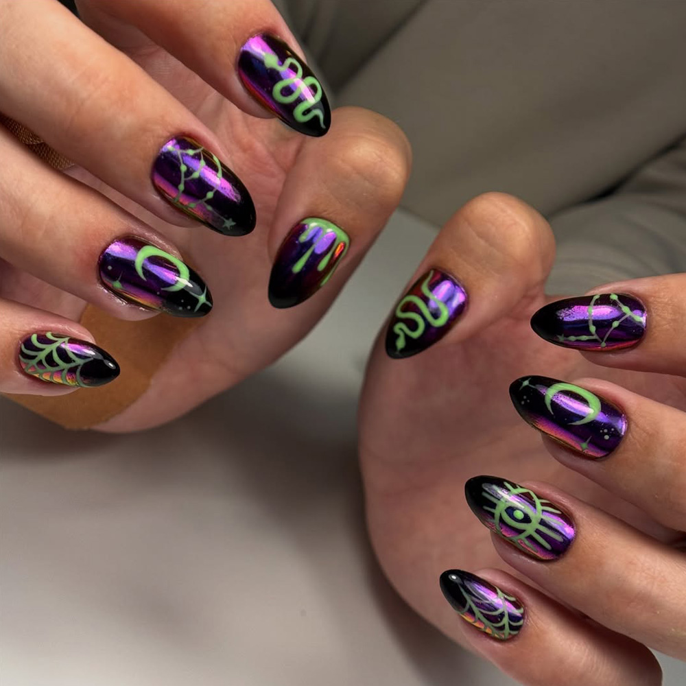 Glow In The Dark Nails
