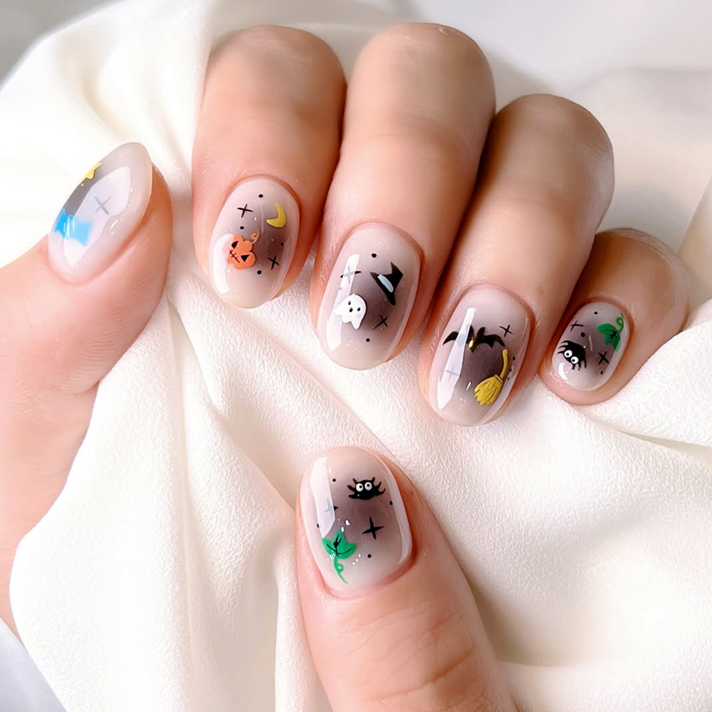 Mix of Cute Halloween Nails Ideas
