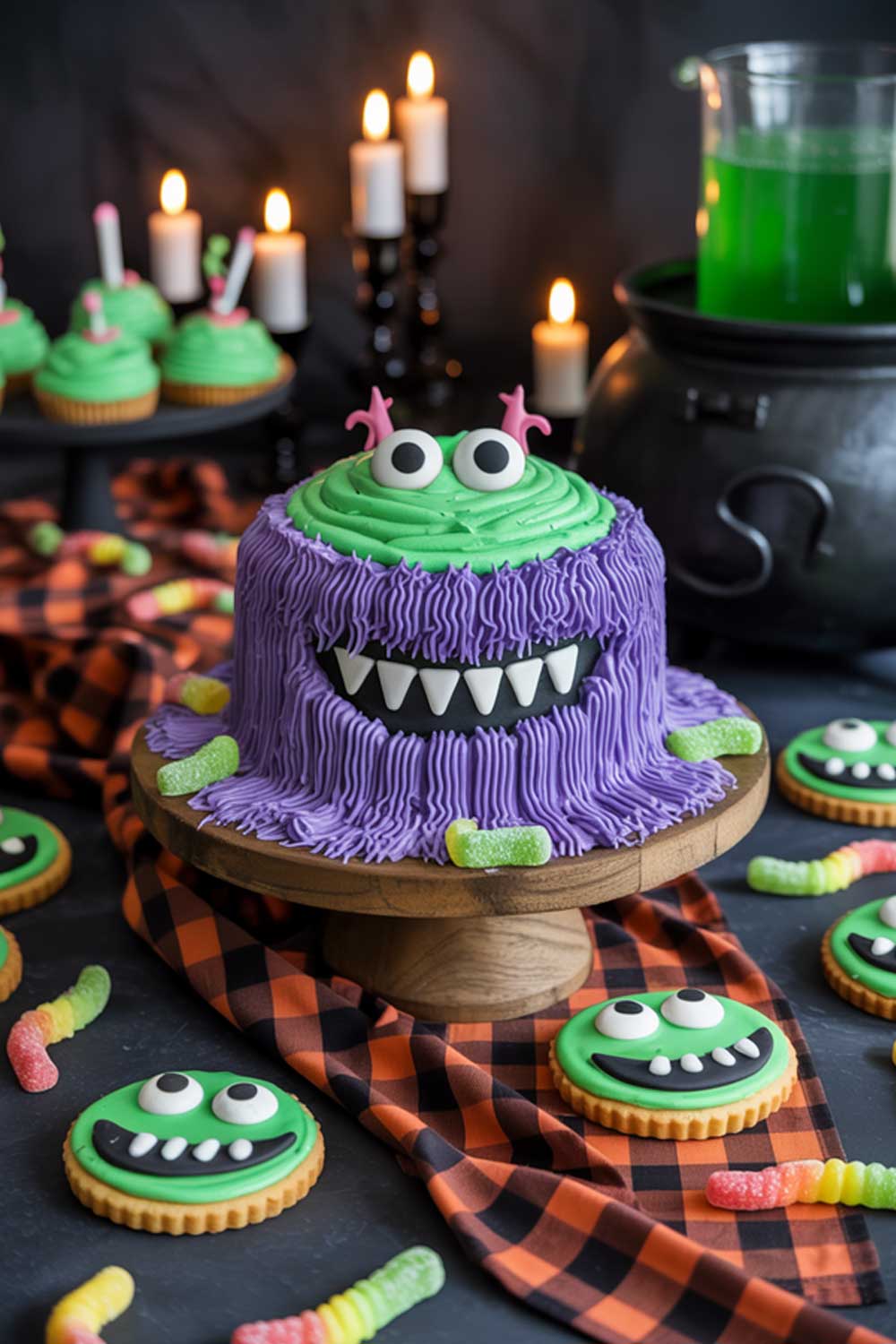 Colorful Monsters Halloween Party