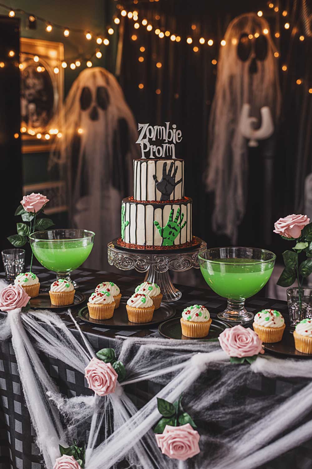 Zombie Prom Halloween Party Idea