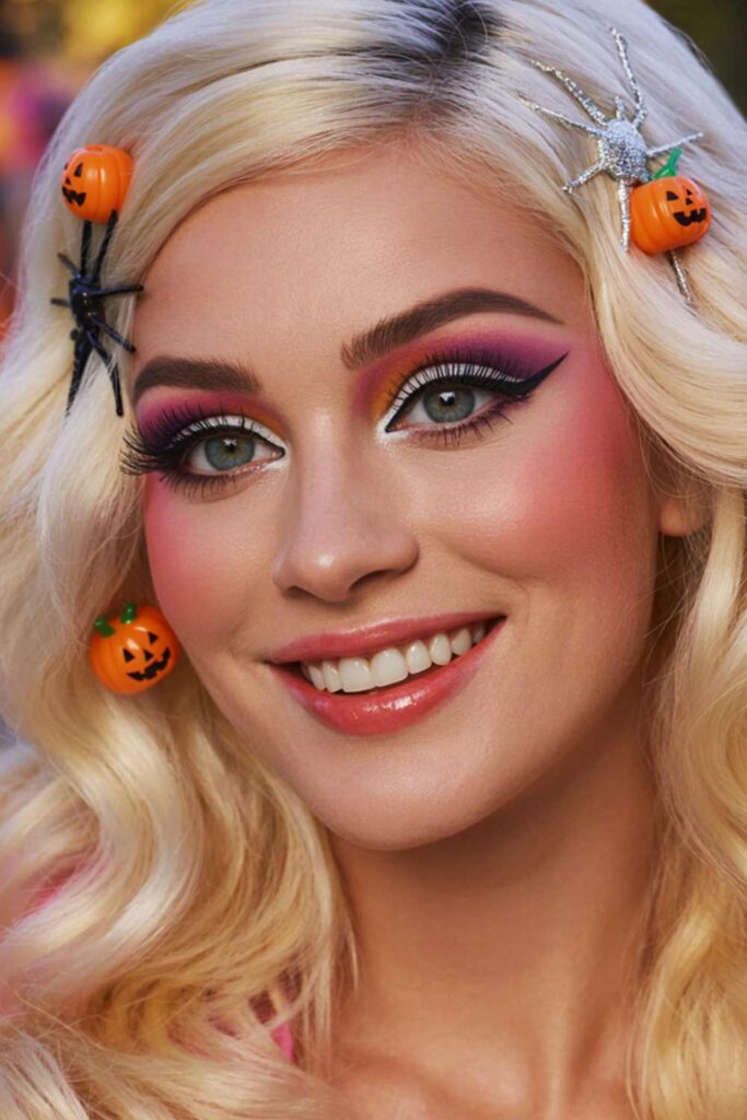 Barbie Makeup for Halloween